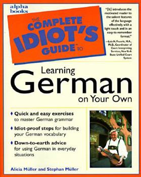 Paperback Complete Idiot's Guide to Learn German Yr Own Book