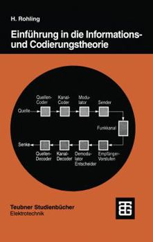 Paperback Einführung in Die Informations- Und Codierungstheorie [German] Book