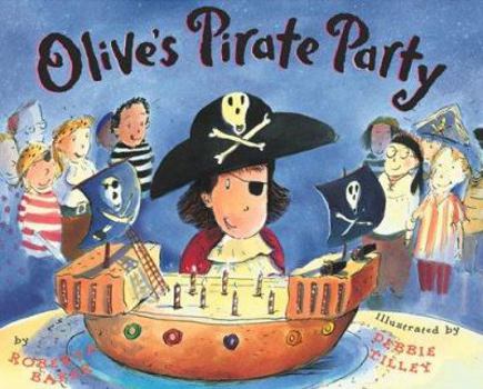 Hardcover Olive's Pirate Party Book