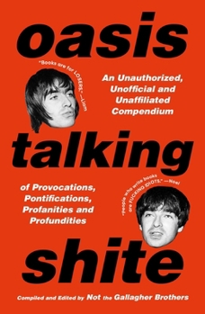 Hardcover Oasis Talking Shite Book