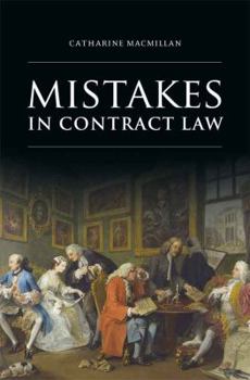 Paperback Mistakes in Contract Law Book