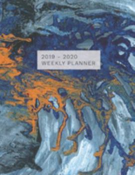 2019-2020 Weekly Planner: Sept 1, 2019 to Dec 31, 2020 - Weekly View Planner, Organizer, Agenda & Diary - Academic School Year - 16 Month Calendar ... Orange (Weekly Planner Sep 2019 to Dec 2020)