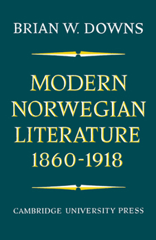 Paperback Modern Norwegian Literature 1860-1918 Book