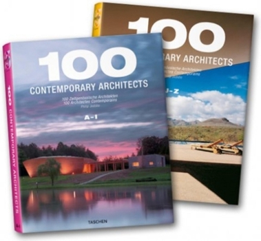 Hardcover 100 Contemporary Architects Book
