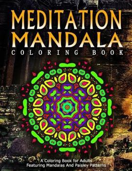 Meditation Mandala Coloring Book - Vol.17: Women Coloring Books for Adults