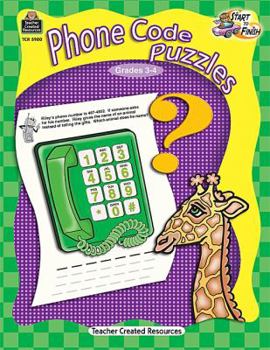 Paperback Start to Finish: Phone Code Puzzles Book