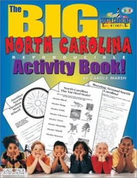 Hardcover North Carolina's Big Activity Book (The North Carolina Experience) Book