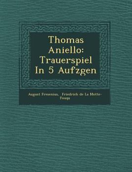 Paperback Thomas Aniello: Trauerspiel in 5 Aufz Gen Book