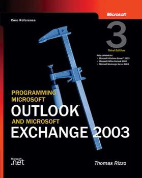 Paperback Programming Microsofta Outlooka and Microsoft Exchange 2003 Book