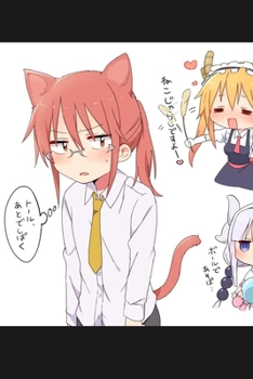 Journal: Dragon Maid Soft Glossy Cover Journal Lined Pages Book 6 x 9 Inches 110 Pages