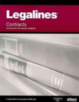 Paperback Legalines on Contracts, 9th, Keyed to Dawson Book