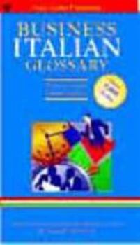 Paperback Business Glossary: English-Italian, Italian-English Book