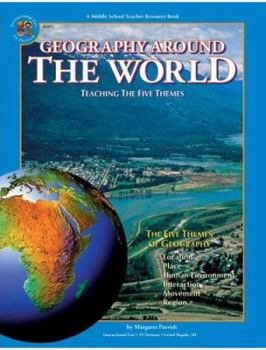 Paperback Geography Around the World, Grades 5 - 8 Book