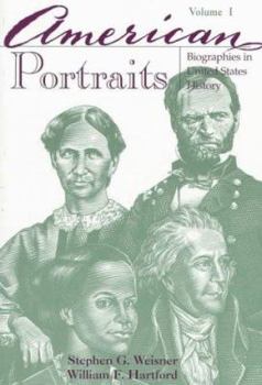 Hardcover American Portraits: Biographies in United States History Book