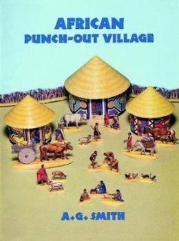 Paperback African Punch-Out Village Book