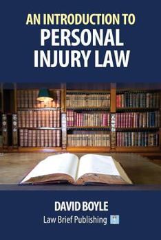 Paperback An Introduction to Personal Injury Law Book