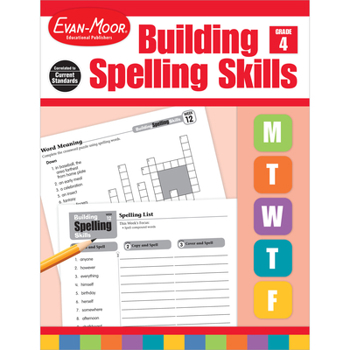 Paperback Building Spelling Skills, Grade 4 Teacher Edition Book
