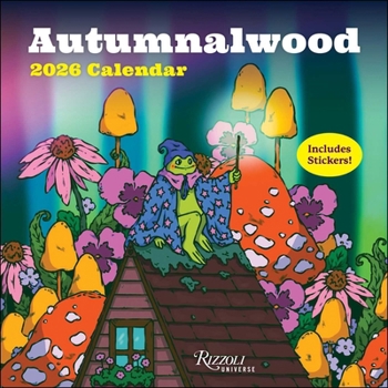 Calendar Autumnalwood 2026 Wall Calendar (Includes Stickers) Book