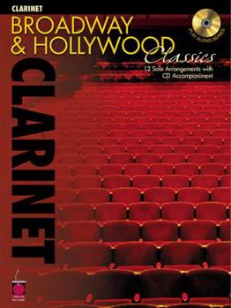 Paperback Broadway and Hollywood Classics for Clarinet Book