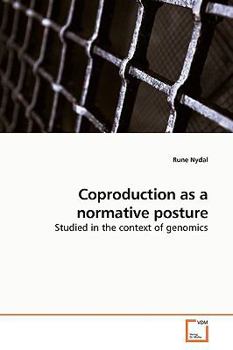 Paperback Coproduction as a normative posture Book