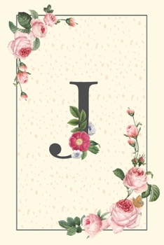 Daily To Do List Notebook J: Simple Floral Initial Monogram Letter J | 100 Daily Lined To Do Checklist Notebook Planner And Task Manager Undated With ... And Notes, Gifts For Women And Girls