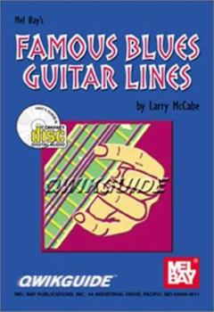 Paperback Mel Bay Famous Blues Guitar Lines (QwikGuide) Book