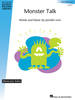 Misc. Monster Talk: Hal Leonard Student Piano Library Showcase Solos Early Elementary - Level 1 Book