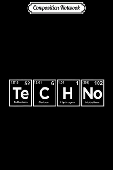 Composition Notebook: Techno Slut EDM Techno Dance Music Club Rave Gift Journal/Notebook Blank Lined Ruled 6x9 100 Pages