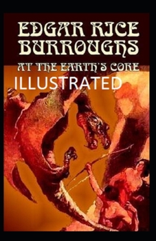 Paperback At the Earth's Core Illustrated Book