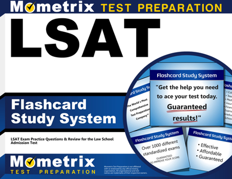 Cards LSAT Flashcard Study System: LSAT Exam Practice Questions & Review for the Law School Admission Test Book