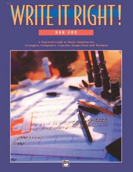 Paperback Write It Right!: Manual Book