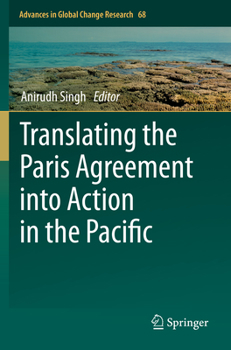 Paperback Translating the Paris Agreement Into Action in the Pacific Book