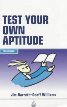 Paperback Test Your Own Aptitude Book