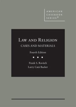 Hardcover Law and Religion: Cases and Materials (American Casebook Series) Book