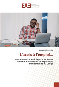 Paperback L'accès à l'emploi... [French] Book