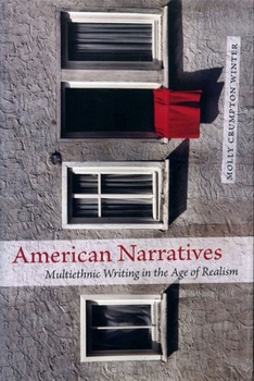 Hardcover American Narratives: Multiethnic Writing in the Age of Realism Book