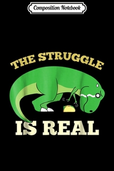 Composition Notebook: T-Rex hates darts dinosaur darts player funny darts  Journal/Notebook Blank Lined Ruled 6x9 100 Pages