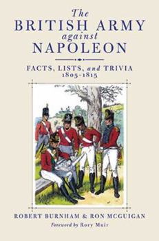 Hardcover British Army Against Napoleon: Facts, Lists, and Trivia, 1805-1815 Book