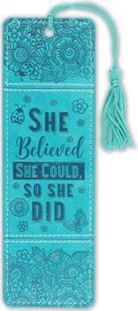 Misc. She Believed She Could, So She Did Artisan Bookmark Book