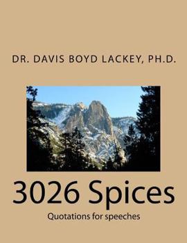 Paperback 3026 Spices: Quotations for speeches Book