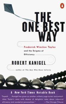 Paperback The One Best Way: Frederick Winslow Taylor and the Enigma of Efficiency Book
