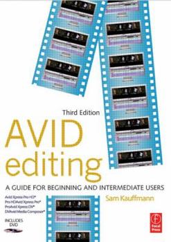 Paperback Avid Editing: A Guide for Beginning and Intermediate Users Book