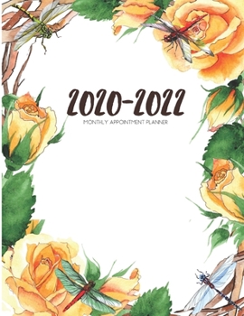2020-2022 Three 3 Year Planner Watercolor Tea Roses Monthly Calendar Gratitude Agenda Schedule Organizer: 36 Months Calendar; Appointment Diary ... Notes, Julian Dates & Inspirational Quotes