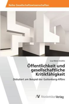Paperback Öffentlichkeit und gesellschaftliche Kritikfähigkeit [German] Book