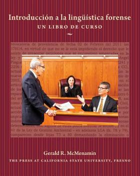 Paperback Introducción a la lingüística forense: Un libro de curso [Spanish] Book