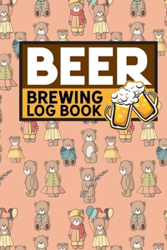 Paperback Beer Brewing Log Book