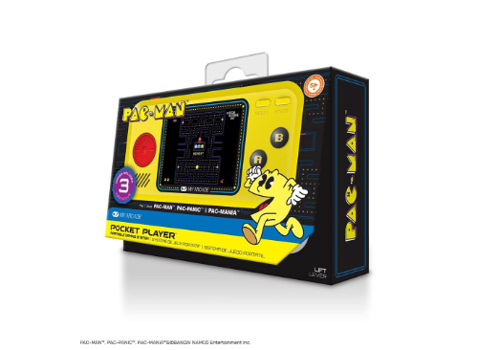 Video Game Pac-Man Pocket Player (3 In 1) Book