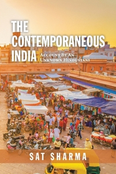 Paperback The Contemporaneous India: Account by an Unknown Hindustani Book