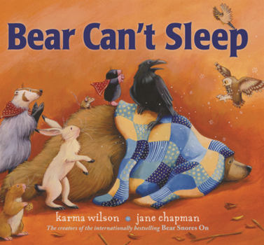 Library Binding Bear Can't Sleep Book