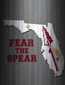 Fear The Spear: College Ruled Blank Lined Notebook for School | 108 pages | 8.5 x 11 inches